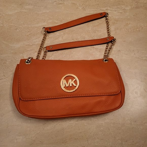 Orange michael kors purse - Picture 1 of 2